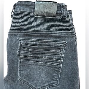 Raw X Jeans Men’s Y2K Size 34X32‎ Black Denim Motto Stretch/Skater/Skateboard